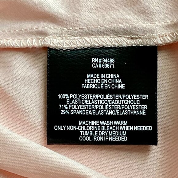 BCBG Paris Women's Juniors Smocked Bodice Dress Rose Quartz Size Small - Picture 9 of 11